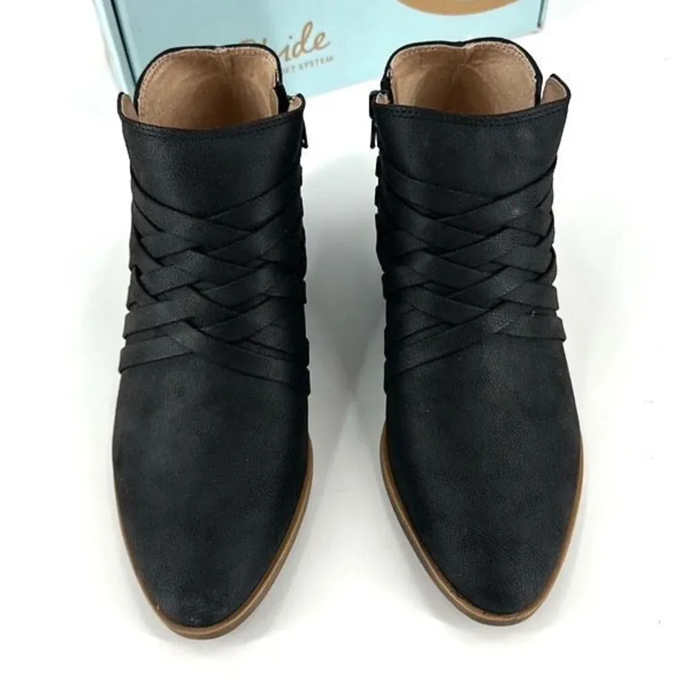 Life Stride Black Ankle Boots